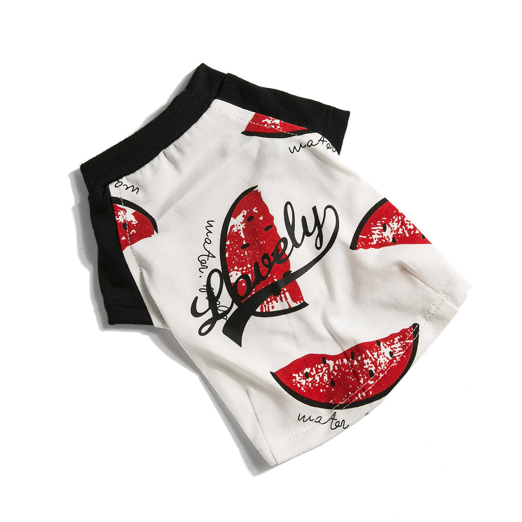 Furly Threads — Watermelon Pet Tee — view 2