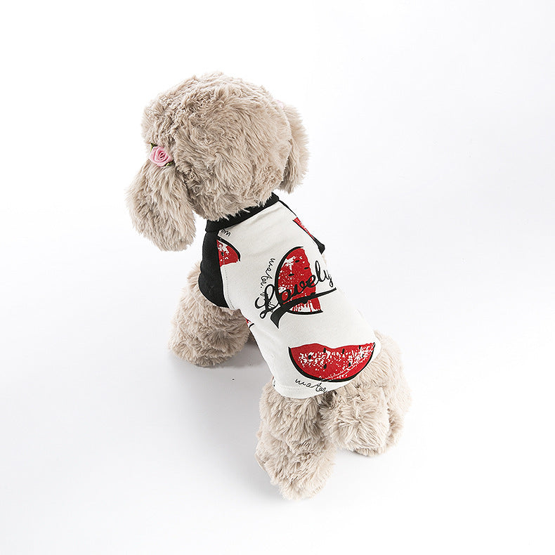 Furly Threads — Watermelon Pet Tee — view 4