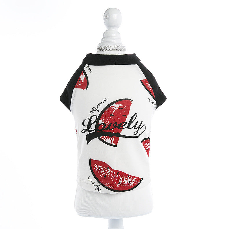 Furly Threads — Watermelon Pet Tee