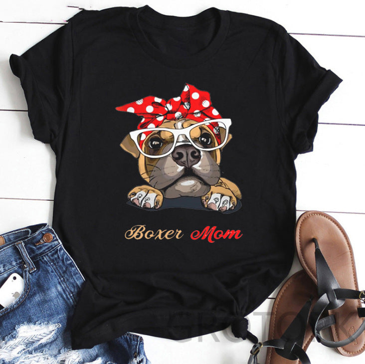 Furly Threads — Beagle Mom Tee — view 2