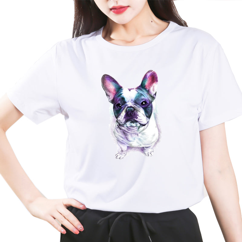 Furly Threads — Dapper Frenchie Tee — view 3