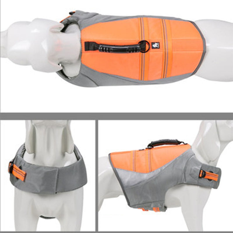 Furly Splash AquaRest Vest — Dog Life Jacket with Chin Float