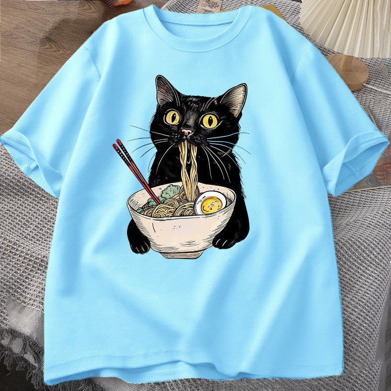 Furly Threads — Ramen Cat Tee — view 5