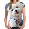 Furly Threads — Maltese Portrait 3D Tee
