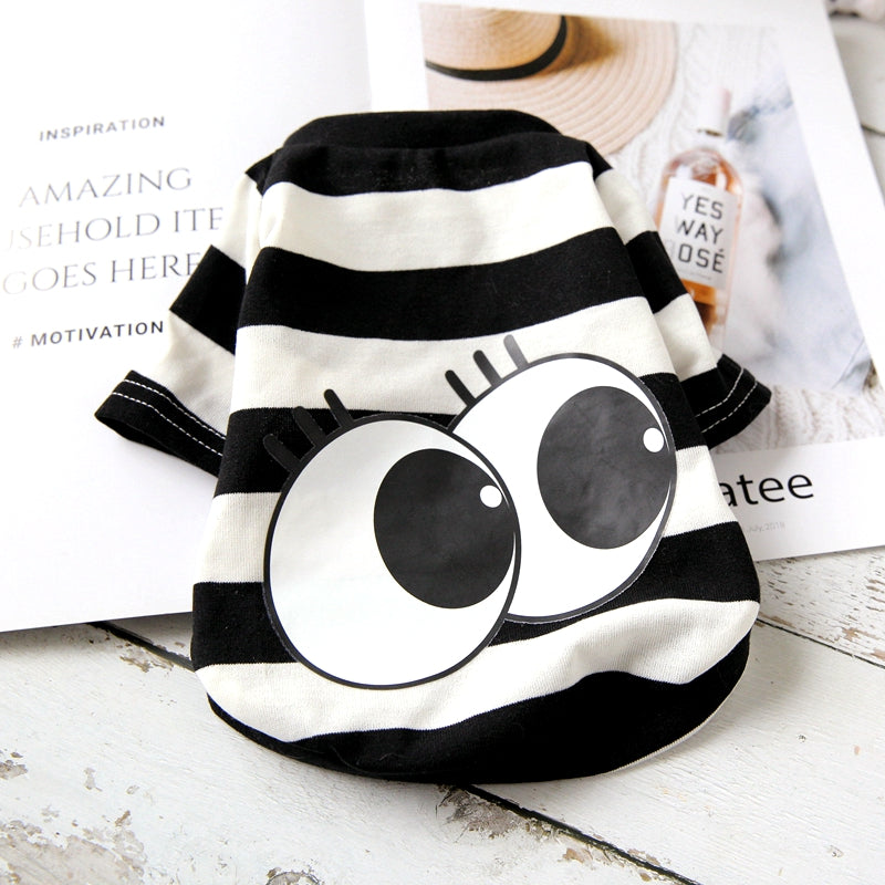 Furly Threads — Big Eyes Pet Tee — view 2