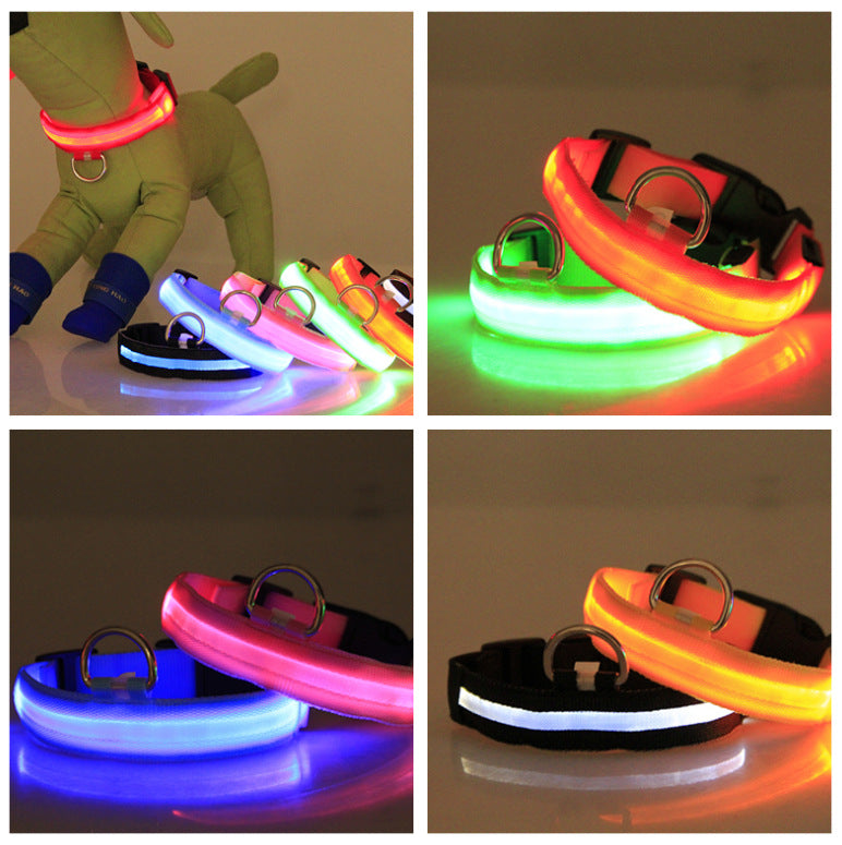 Furly Glow Collar — USB-Rechargeable LED Dog Collar