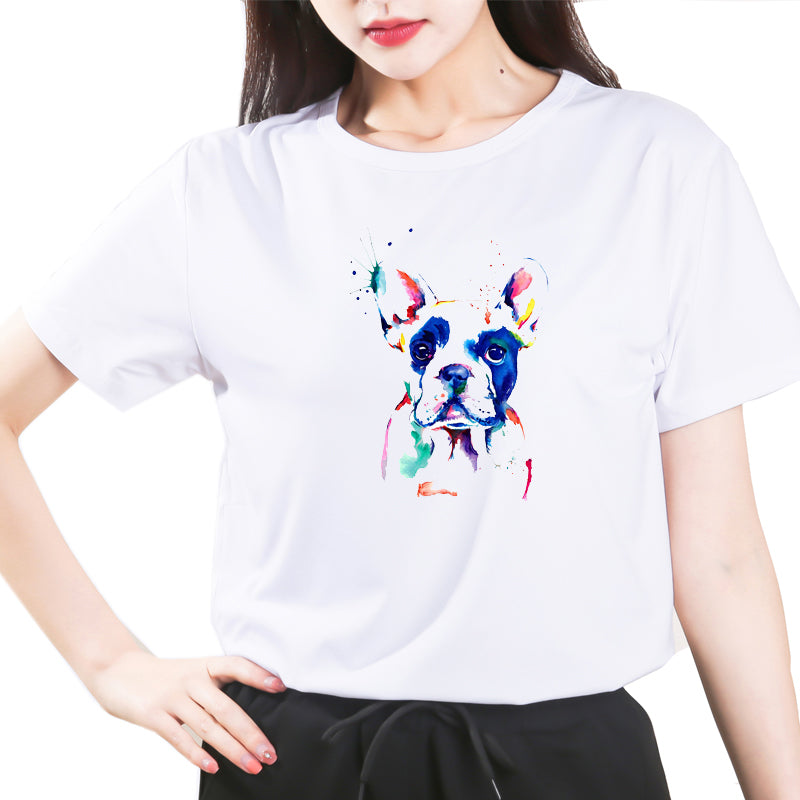 Furly Threads — Dapper Frenchie Tee — view 5