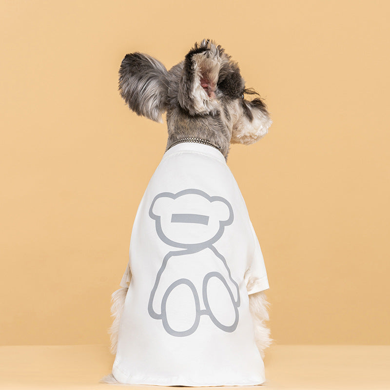 Furly Threads — Midnight Bear Pet Tee — view 2