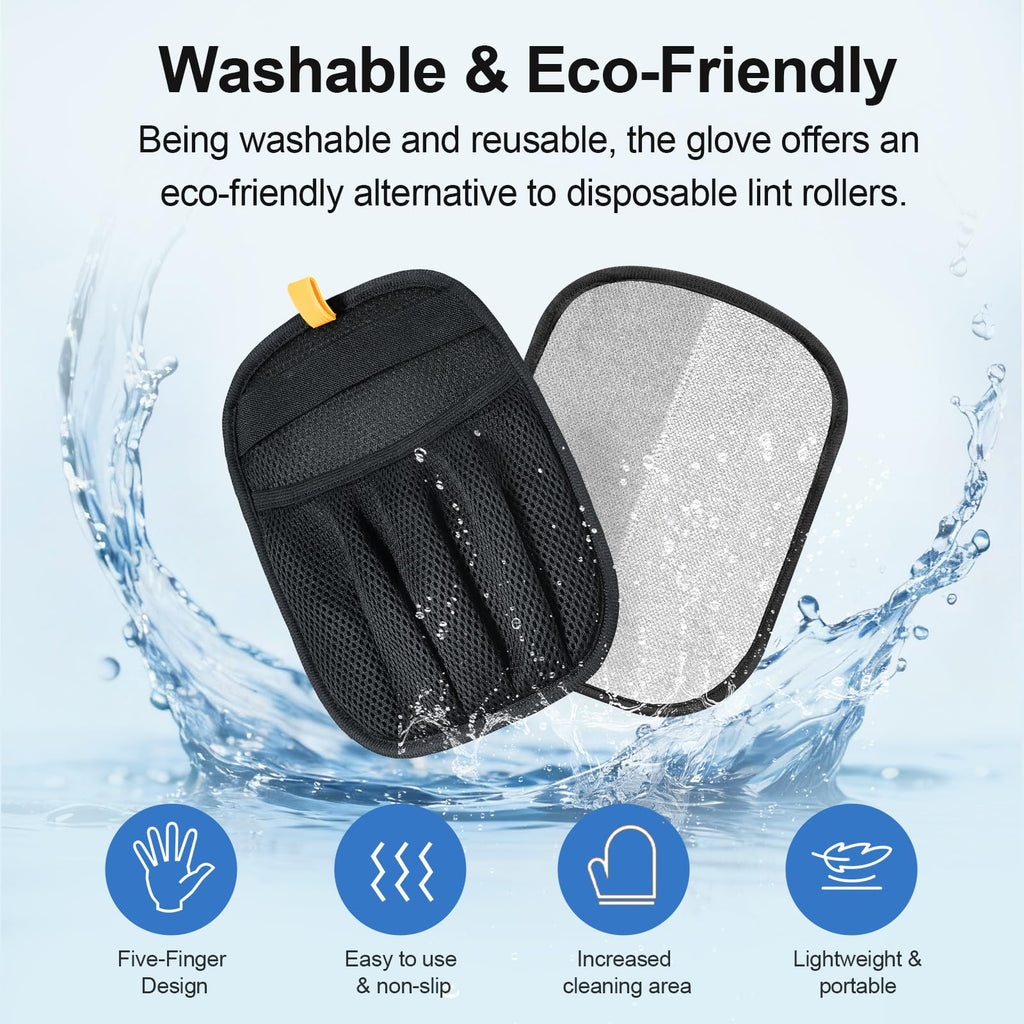 Furly Static Mitt — Electrostatic Pet Hair Remover Glove