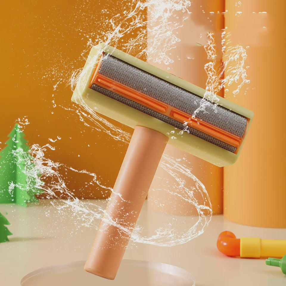 Furly Fur Roller — Reusable Pet Hair Remover for Couch, Bed & Car